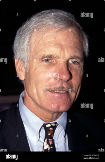 **FILE PHOTO** Ted Turner Has Passed Away. Ted Turner attends the V.S.D.A. Video Software on May 23, 1995 at the Dallas Convention in Dallas, Texas. Credit: Walter McBride/MediaPunch Stock Photo - Alamy