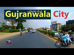 Gujranwala City | Driving downtown Gujranwala | Pakistan