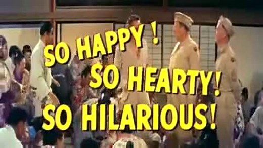 La casa de té de la luna de Agosto Tráiler VO