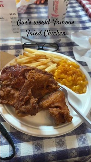 Gus’s Famous Fried Chicken #love #food #foodlover #foodie #fun #adventure #chicken #lunch #good