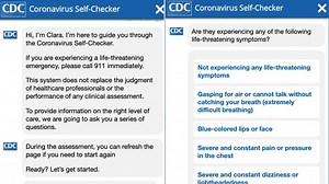 Online bot created by CDC provides triage for coronavirus testing