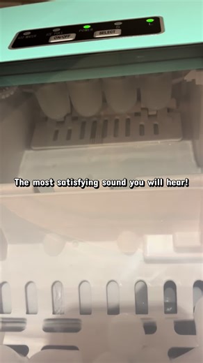 What did I do before I had this ice maker? So satisfying to watch and just keeps churning out the ice! I have bag fulls in my freezer #dealdrops