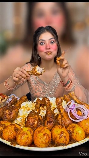 Mukbang ASMR Eating Spicy Chicken Curry 🌶️🍗🔥| Hot & Spicy Eating Challenge | Satisfying #asmreating