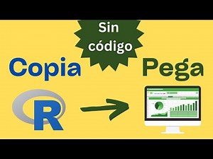 De R a EXCEL en segundos: Aprende cómo exportar tus resultados