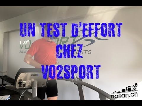 Déroulement d'un test d'effort (test de VO2Max) chez VO2Sport à Yverdon