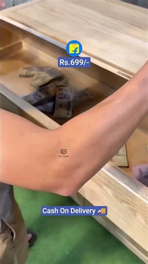 Secret Drawer Wooden Cabinet with Hidden Storage #flipkart #shortsvideo