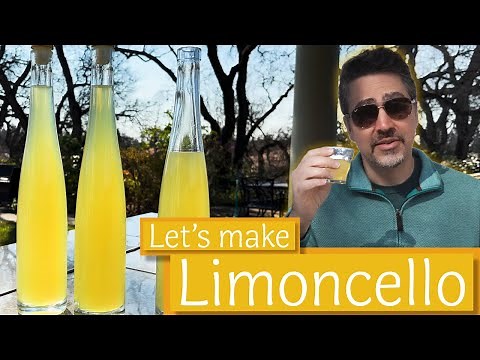 Easy Homemade Limoncello Recipe