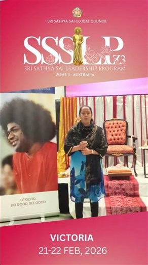 First Impression | Sri Sathya Sai Leadership Program, Zone 3, | VIC 21-22, 2026