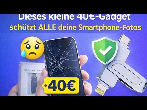 Dieses kleine 40€-Gadget schützt ALLE deine Smartphone-Fotos - ohne Cloud