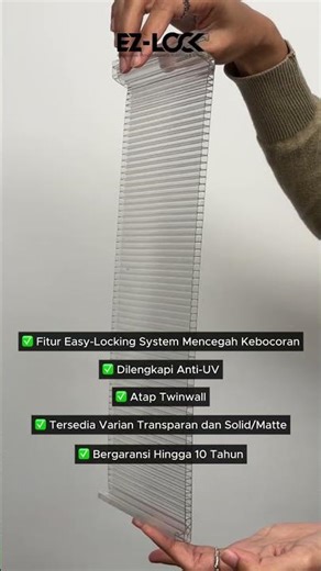 Alasan EZ-Lock Jadi Pilihan Utama Atap Minimalis