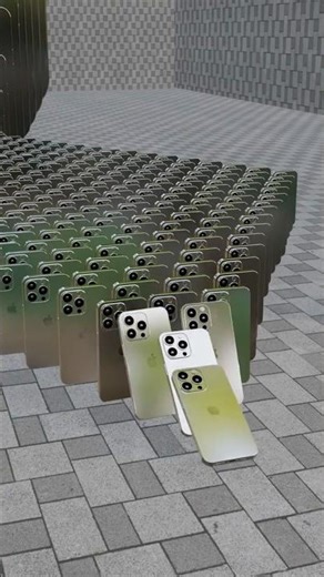 Giant Phones set off an Extreme Domino Effect 🔥😱