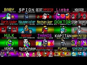 20 NEUE ROLLEN IN EINER RUNDE in Among Us!