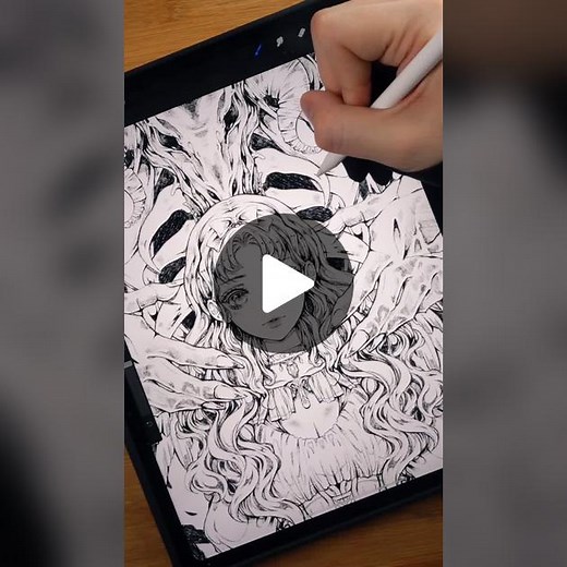Mastering Details in Manga Drawing | Procreate Art Tutorial