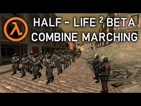 Half-Life 2 Beta Combine Marching