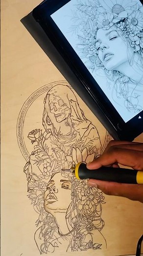 How to make a DlY pyrography pen at home.#shorts #diy #diylifehacks#woodworking #foryoy