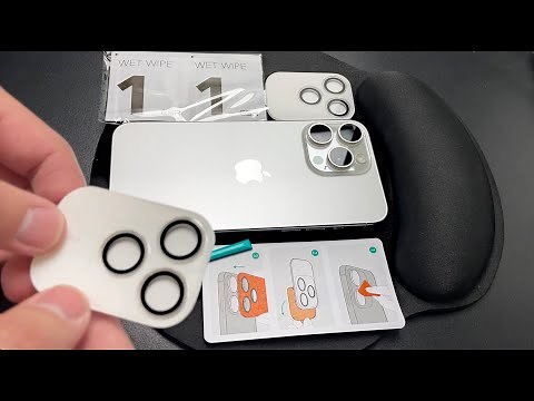 How to Place ESR Camera Lens Protector On iPhone 15's