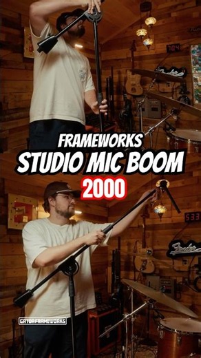 Frameworks Studio Mic Boom 2000 🎙️ #shorts