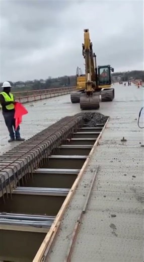 Cracks Appear Seconds Before an Unfinished Bridge Suddenly Collapses