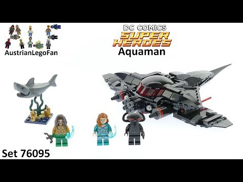 Lego Aquaman 76095 Aquaman: Black Manta Strike - Lego Speed Build Review