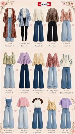 Trendy & Casual Denim Outfit Ideas | Cute Wide-Leg Jeans Styling Inspiration ✨ #shorts #ytshorts