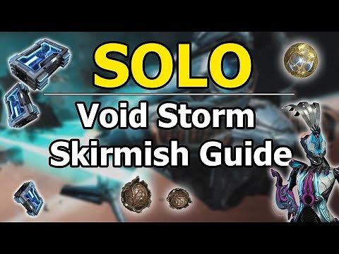 Warframe | SOLO Void Storm Skirmish Guide (Corrupted Holokeys)