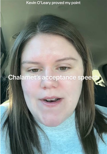 Timothée Chalamet's Controversial Acceptance Speech