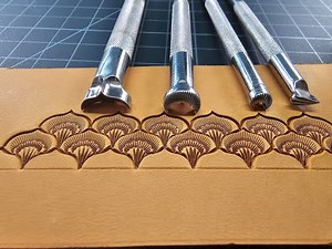 Stamping a fun Geometric Pattern