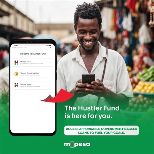 Need a boost to stock up your hustle? 💼💸 Get affordable government loans right on the M-PESA App to help you grow your business and build your savings, stress-free Download the M-PESA App today! DoMoreWithMPESA | Safaricom PLC