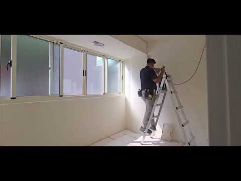 商店裝潢不是一蹴可幾的事，需要分批施工，等待也是過程的一環。／第七次進場——華菱變頻專冷分離式冷氣機／期待如期完成 ＃配合營業商店裝潢分離式冷氣機施工安裝