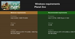 Planet Zoo System Requirements — Can I Run Planet Zoo on My PC?