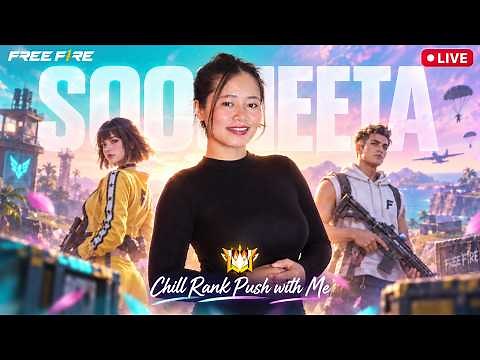 🔴 Free Fire Mobile LIVE with Sooneeta | Rank Push & Intense Gameplay ❤️ #freefire #live #sooneeta