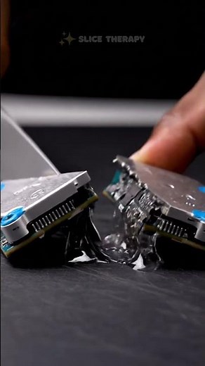 Slicing a sealed car ECU with factory tamper paint intact