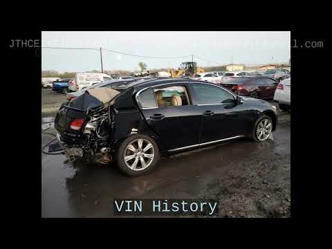 2011 LEXUS GS350 JTHCE1KS3B0030615