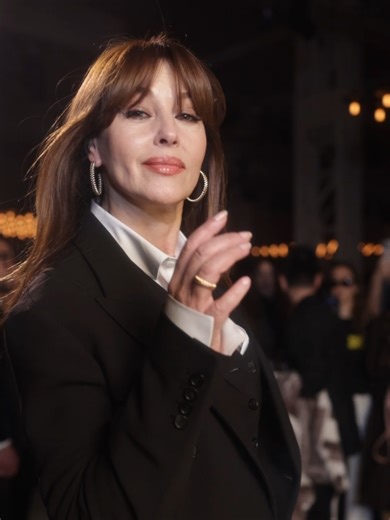 Monica Bellucci's Encounter with Cole Walliser at Fendi 2026-27