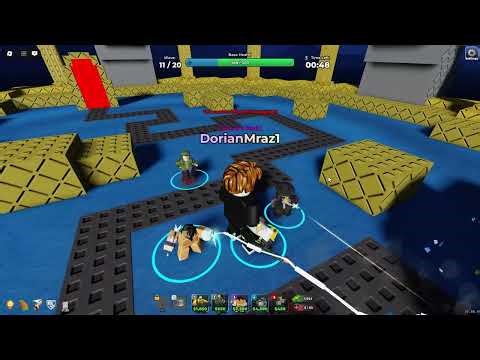 Tower Defense Simulator Easy mode solo speedrun retro stained temple