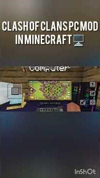 Clash of Clans PC Mod in Minecraft🖥️