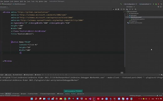 [Avalonia系列教程]-AvaloniaNotes第1集