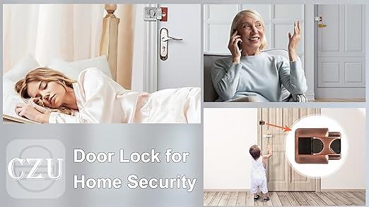 CZU Security Door Lock Installation Guide