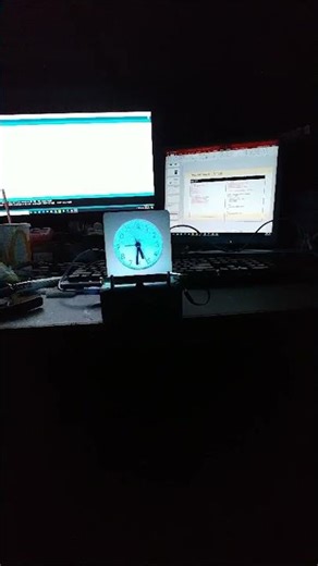 DIY Motion Activated Clock Light #maker #arduino #fablab #seedlab #neopixels #smartlighting #shorts