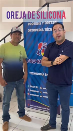 🔹 Oreja de Silicona – ProBiónica 🔹 En ProBionica realizamos orejas de silicona hiperrealistas, fabricadas a medida, con alto nivel estético y adaptación personalizada para cada paciente. ✅ Color y textura realista ✅ Diseño personalizado según anatomía ✅ Mejora estética y confianza ✅ Atención especializada en Paraguay 📍 Ciudad del Este | Asunción 📱 WhatsApp: 0992 577 325 📸 Instagram: @probionica #OrejaDeSilicona #ProtesisFacial #ProtesisDeSilicona #Anaplastologia #ProBionica