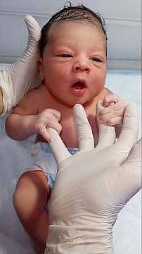 Sweet Newborn Healthy Baby NICU Care | Smile Moment & Good Reflex (Observation Care)