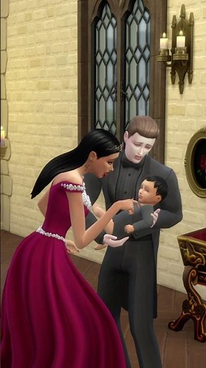 How to have a vampire baby🧛‍♀️🩸 #thesims #thesims4 #vampire