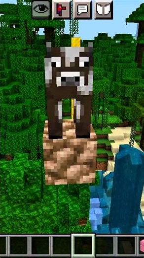 I saved a cow in minecraft 🐮