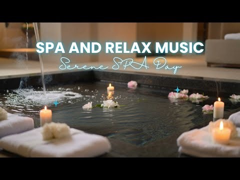 💙 Indoor Calm Water Spa & Relax Music | 3 Hours Tranquil Ambience | Serene SPA Day 🌿