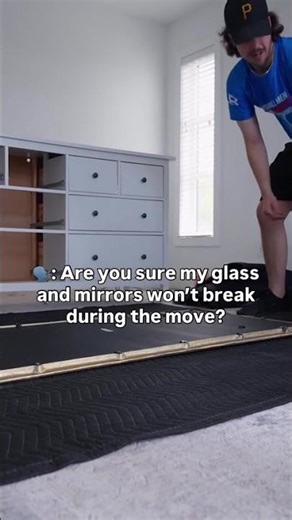 Moving fragile mirrors