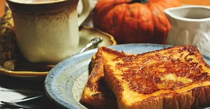 This pumpkin French toast will be your favorite pumpkin spice recipe this fall