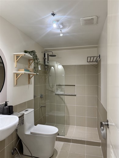 Another clean, classy shower done ✅ Who’s next? SHOWER UPGRADE. DM FOR QUOTATION. | Style Maria