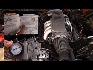 How to Measure and Diagnose Fuel Pressure on Tuned Port 305 / 350 3rd Gen Camaro / Firebird