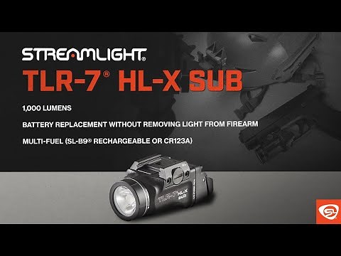 Streamlight TLR 7® HL-X sub High-Lumen Weapon Light