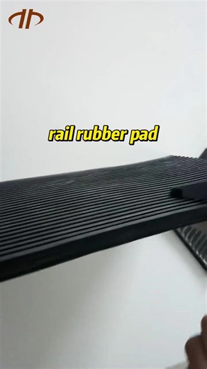 Railway Accessories Under Rail Rubber Pad Sleepers New